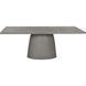 Cavallini 79 X 43 inch Light Grey and Light Grey Outdoor Dining Table